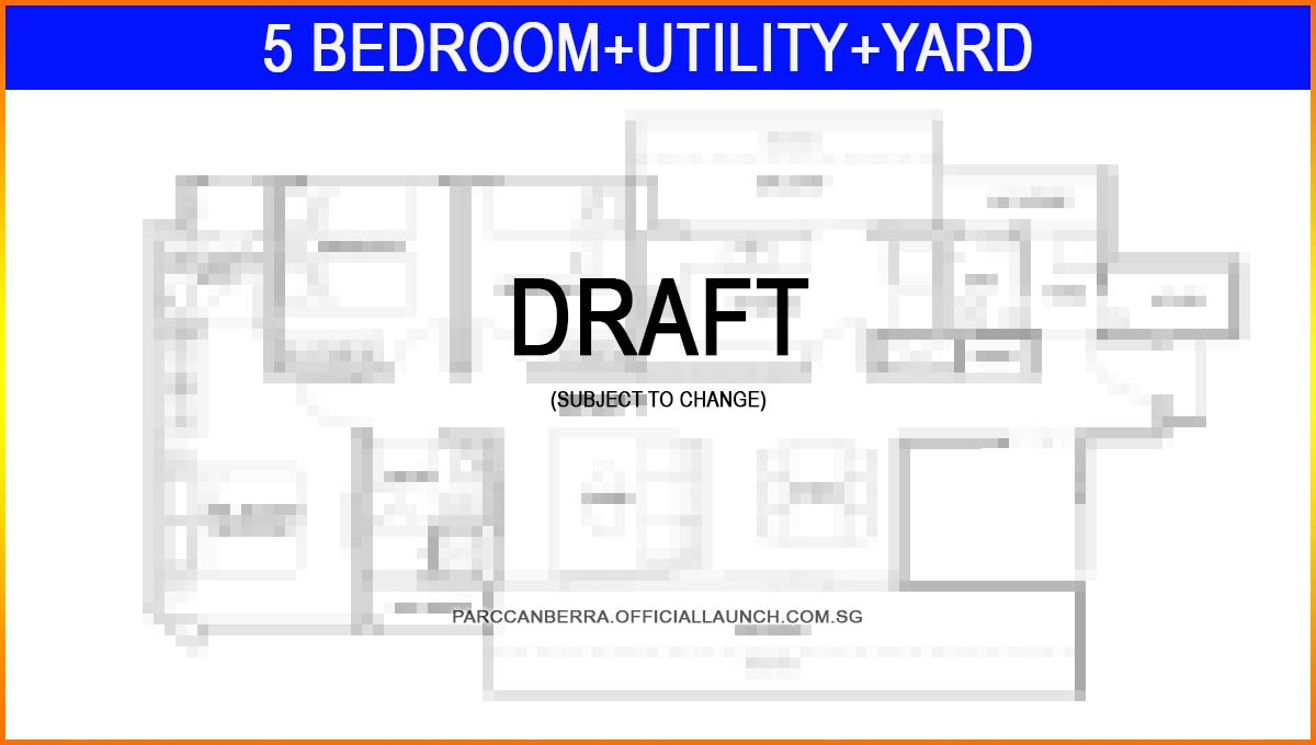 Parc Canberra Floor Plan 5BR 61000339